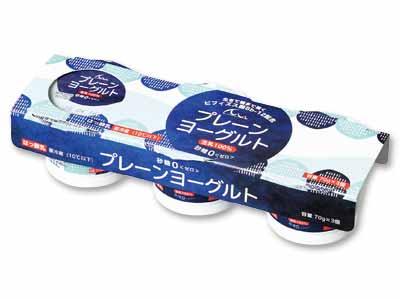 鈴鹿山麓ヨーグルト(砂糖ゼロ)3コ写真