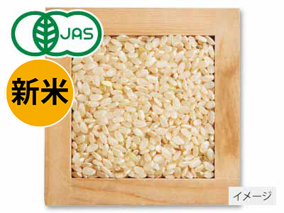 有機新潟コシヒカリ玄米　3KG写真