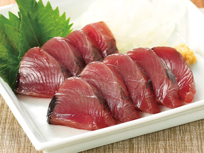 土佐近海一本釣りかつお刺身用写真