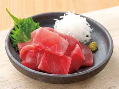 めばちまぐろ切落し（刺身用）写真