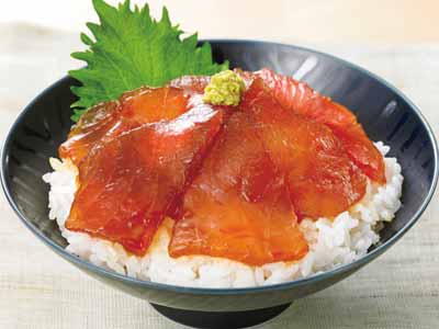 まぐろ漬け丼用（びん長）写真