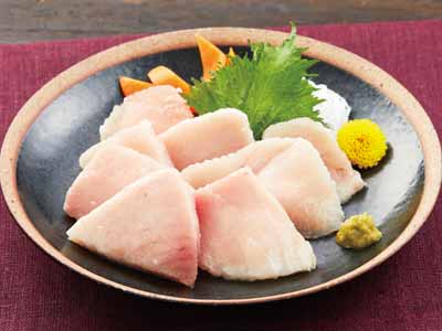 トロびんちょうまぐろ切落し（刺身用）写真