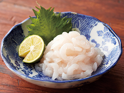 富山湾の宝石 白えびむき身(刺身用)写真