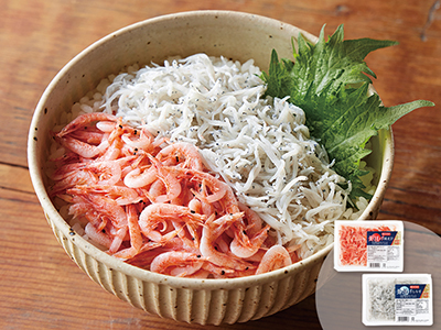 駿河湾産釜揚げ桜えび＆しらすセット写真