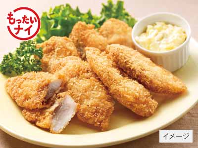 もったいナイ魚・国産白身フライ写真