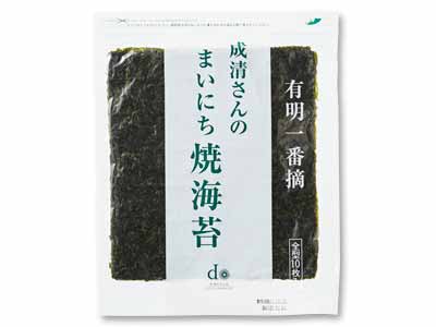 成清さんの有明一番摘み まいにち焼海苔写真