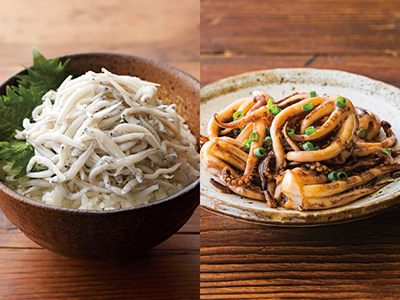 大地のもったいナイ 最近登場人気セット(しらす&いかゲソ)写真