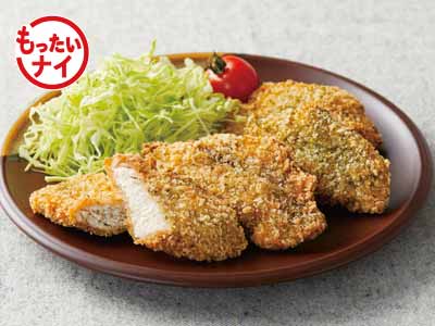 もったいナイ魚・高知産キハダまぐろ青海苔フライ写真