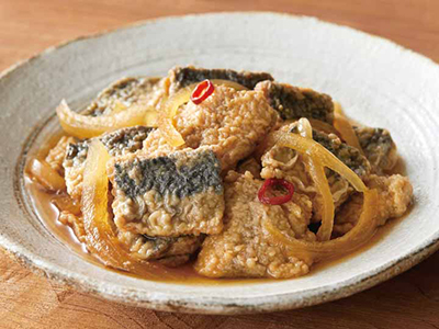 日本海産　真いわし南蛮漬け写真