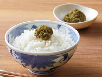 大地のおかず　ふきのとう味噌写真