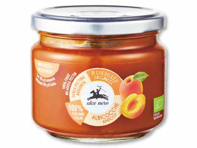 有機アプリコットジャム写真