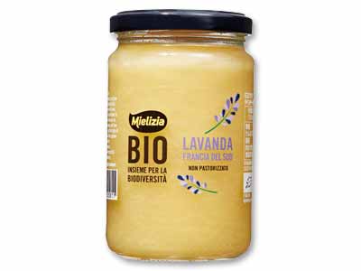 ミエリツィア　ラベンダーの有機ハチミツ写真