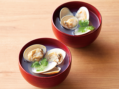 旨味たっぷり　九十九里産はまぐり写真