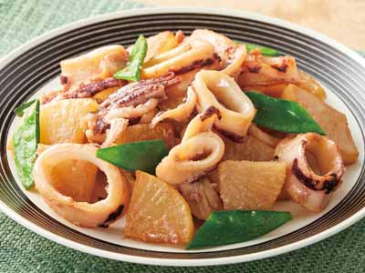 国産やりいか生姜醤油漬け写真