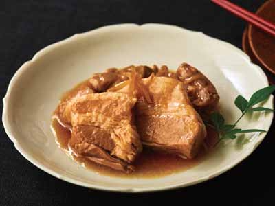 国産豚肉の角煮　醤油仕立て写真