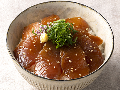 頒布会キャンセル分販売・高知県産天然ぶり漬け丼写真