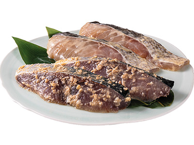 頒布会キャンセル分販売・漬け込み魚セット（ぶり味噌漬け・すずき西京風味噌漬け）写真