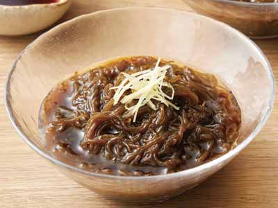 沖縄県奥武島産　新物オーガニック生もずく写真