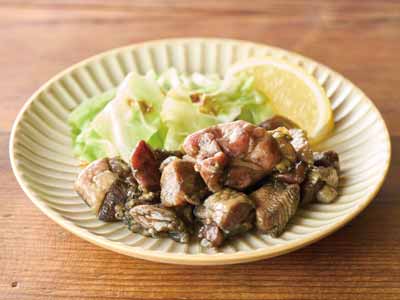 宮崎名物　鶏の炭火焼（食べきりサイズ）写真