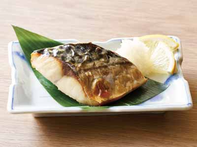 ふり塩熟成ひもの　さば一夜干し写真