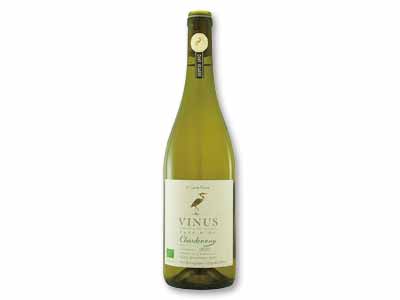 ヴィニウス オーガニック シャルドネ 白写真