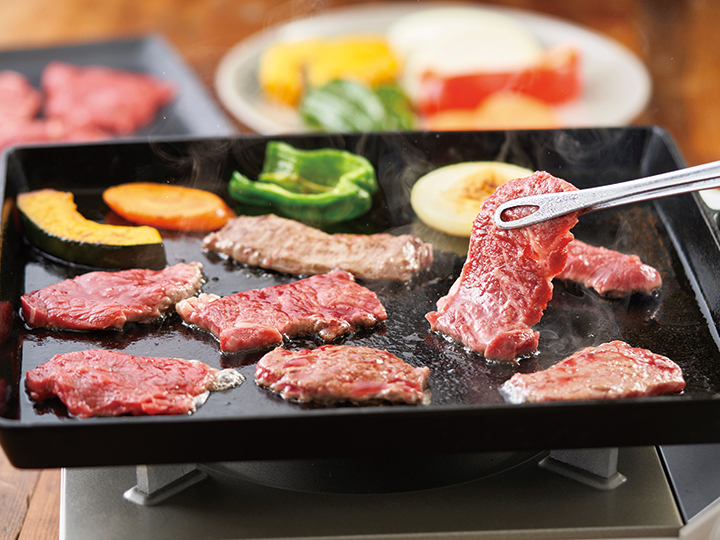 頒布会　赤身を味わう　短角牛の食べ比べ写真