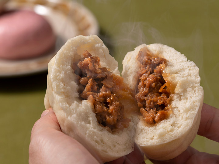 頒布会 国産小麦の皮で包む あったか中華まん(全6回)写真