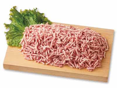 登録　冷凍大地うまみこい豚挽肉・バラ凍結写真