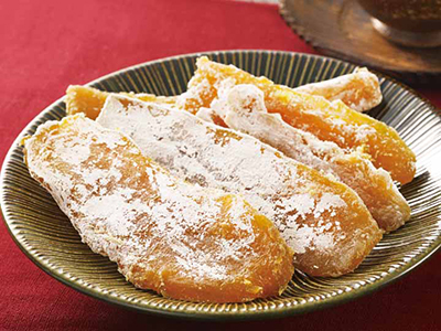 【お得】戸崎農園の天日干し有機干し芋（べにはるか）×2パック写真