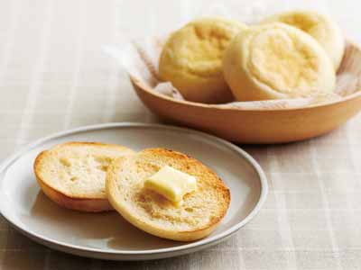 【お得】サラの北海道産コーンイングリッシュマフィン×2パック写真