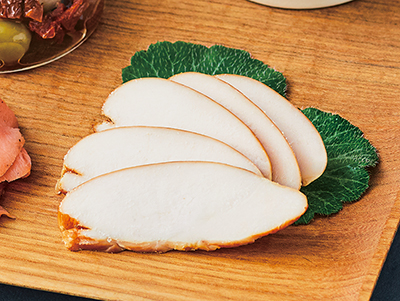 【予約】12/25〜配送 しっとりスモークチキン(まほろば)写真