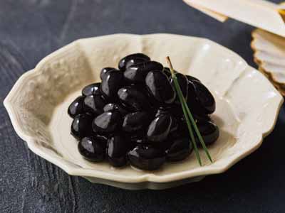 【予約】12/25〜配送 国産丹波黒 黒豆煮写真