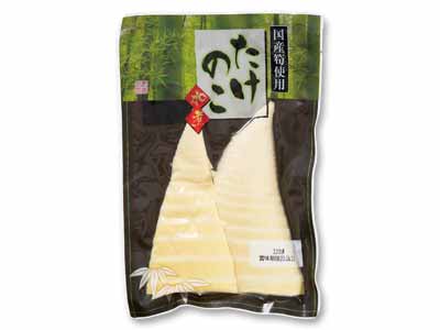 【予約】12/25〜配送 国産 たけのこ水煮(縦割り)写真