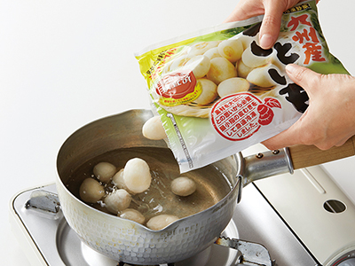 【予約】12/25〜配送 九州産冷凍さといも(特別栽培)写真