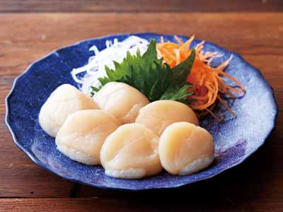 【予約】12/25〜配送 北海道産ほたて貝柱(生食用)写真