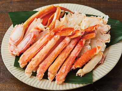 【予約】12/25〜配送 ボイルずわいがにハーフカット(半むき身)写真