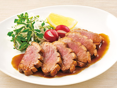 【予約】12/25〜配送 八甲鴨のロース煮写真