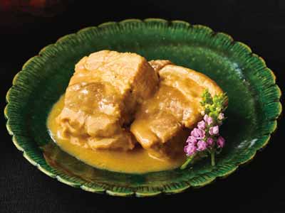 【予約】12/25〜配送 国産豚肉の角煮 白味噌仕立て写真