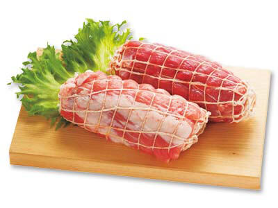 【予約】12/25〜配送 冷凍大地うまみこい豚焼豚用モモ・バラブロックセット写真