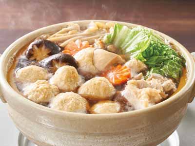 【予約】12/25〜配送 秋川牧園の鶏だし醤油鍋セット写真