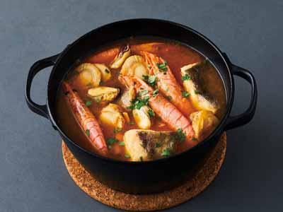 【予約】12/25〜配送 海鮮5種ブイヤベースセット(スープ付き)写真