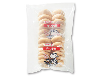 【予約】12/25〜配送 徳用・庄内の杵つき玄米丸餅(2パック)写真