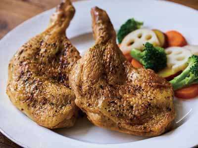 【予約】12／22週　ローストチキンレッグ　ハーブソルト（北海道若鶏）2本写真