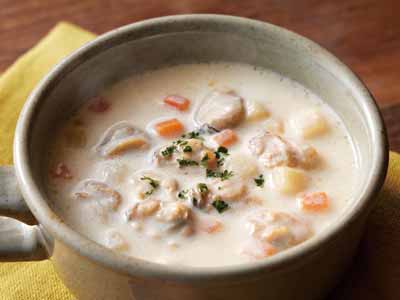 【予約】12／22週　牛乳を加えて！はまぐりの濃厚うまみクラムチャウダー写真