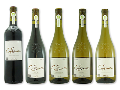 【予約】12／22週　箱売・キュヴェセクレテ　オーガニックワイン5本セット（酸化防止剤無添加）写真