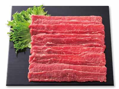 冷凍短角牛ブリスケしゃぶしゃぶ用写真