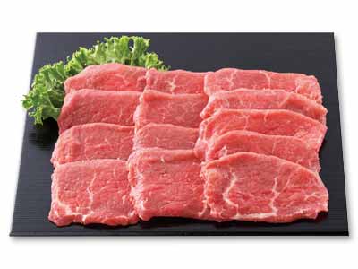 冷凍短角牛シキンボウ焼きしゃぶ用写真