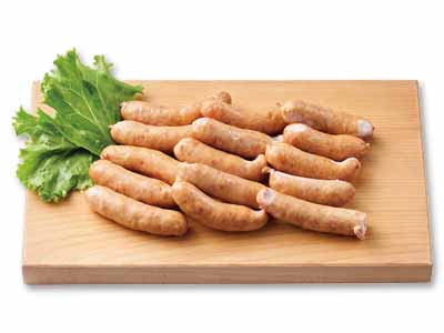 大地のもったいナイ　規格外あらびきポークウインナー（冷凍）写真