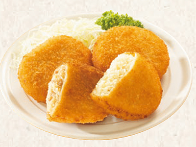 頒布会キャンセル分販売・黒豚入りポテコロ、じゃがバター写真