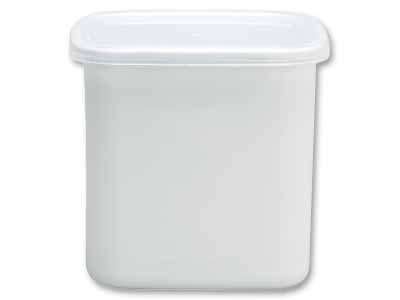 予約1／19週　ほうろうスクエア容器Ｌ　シール蓋付写真